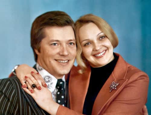 Наталья Гвоздикова с мужем