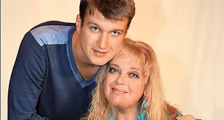 Любовь Руденко с сыном
