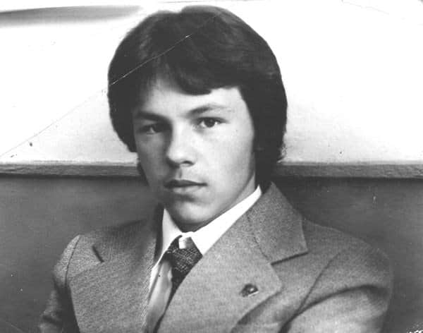 Андрей Мартынов в юности