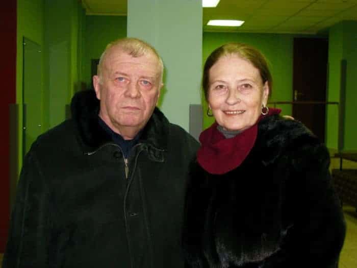 Людмила Зайцева с мужем