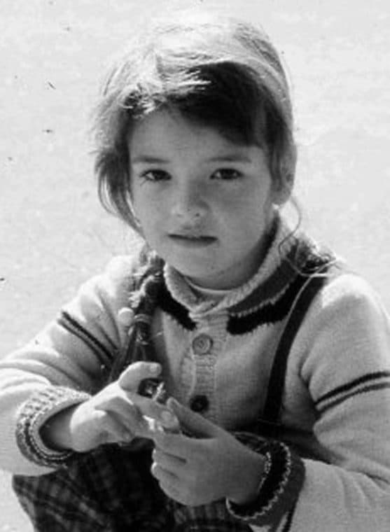 Ольга Павловец в детстве