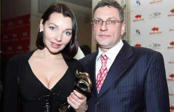 Наталия Антонова с мужем