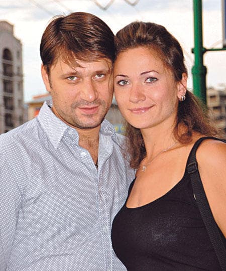 Виктор Логинов с женой