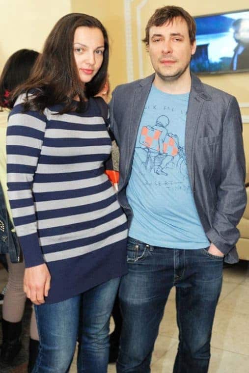 Ирина Леонова с мужем