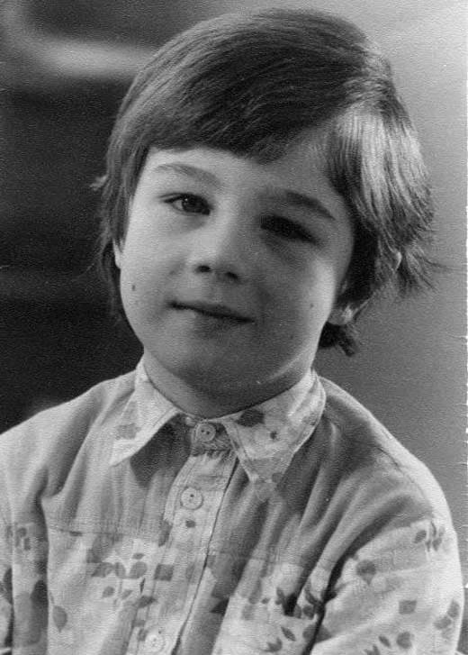 Сергей Бодров в детстве