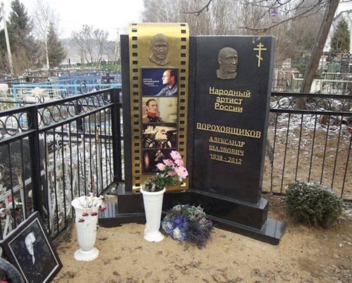 Могила Александра Пороховщикова