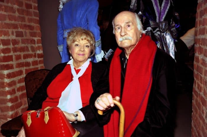 Владимир Зельдин и его жена Иветта Капралова