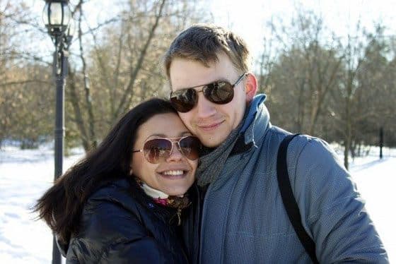Алексей Демидов и его жена Елена Демидова
