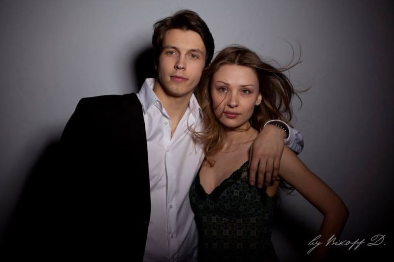 Денис Васильев с женой Ириной Таранник 