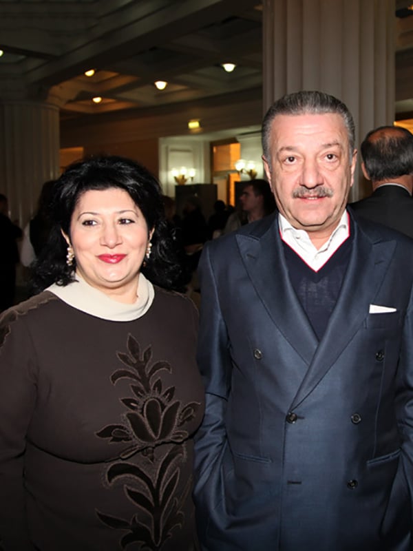 Тельман Исмаилов с женой