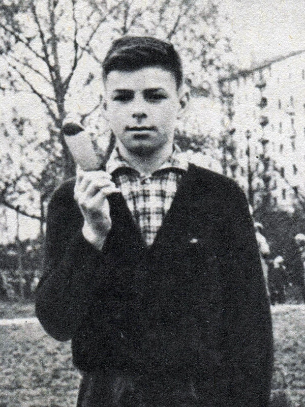Валерий Харламов в юности