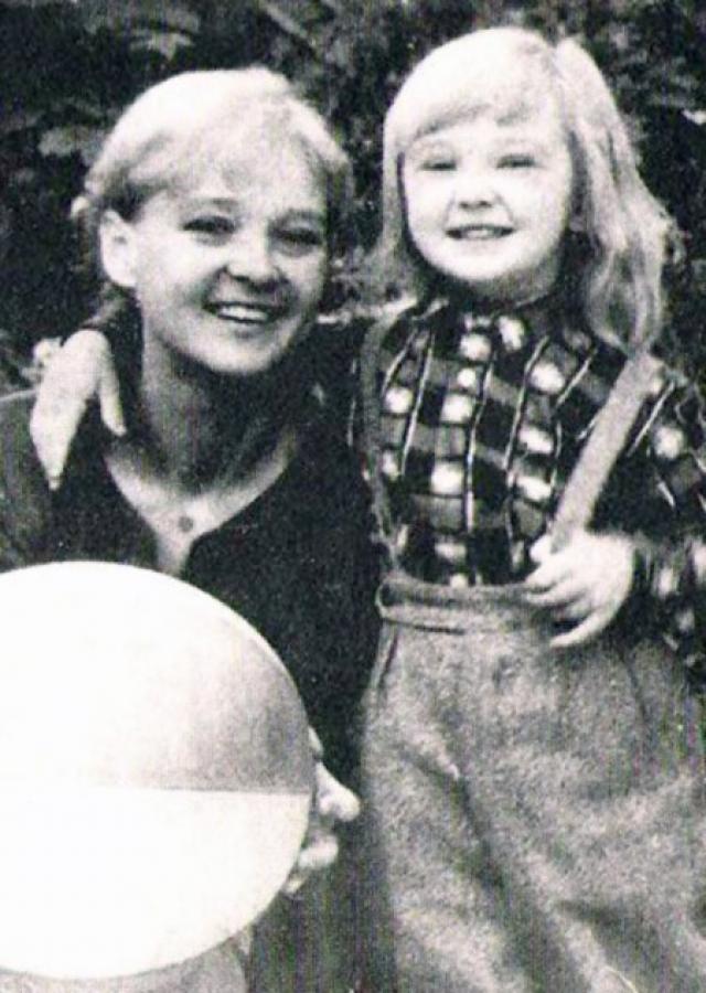 Людмила Гурченко с дочкой
