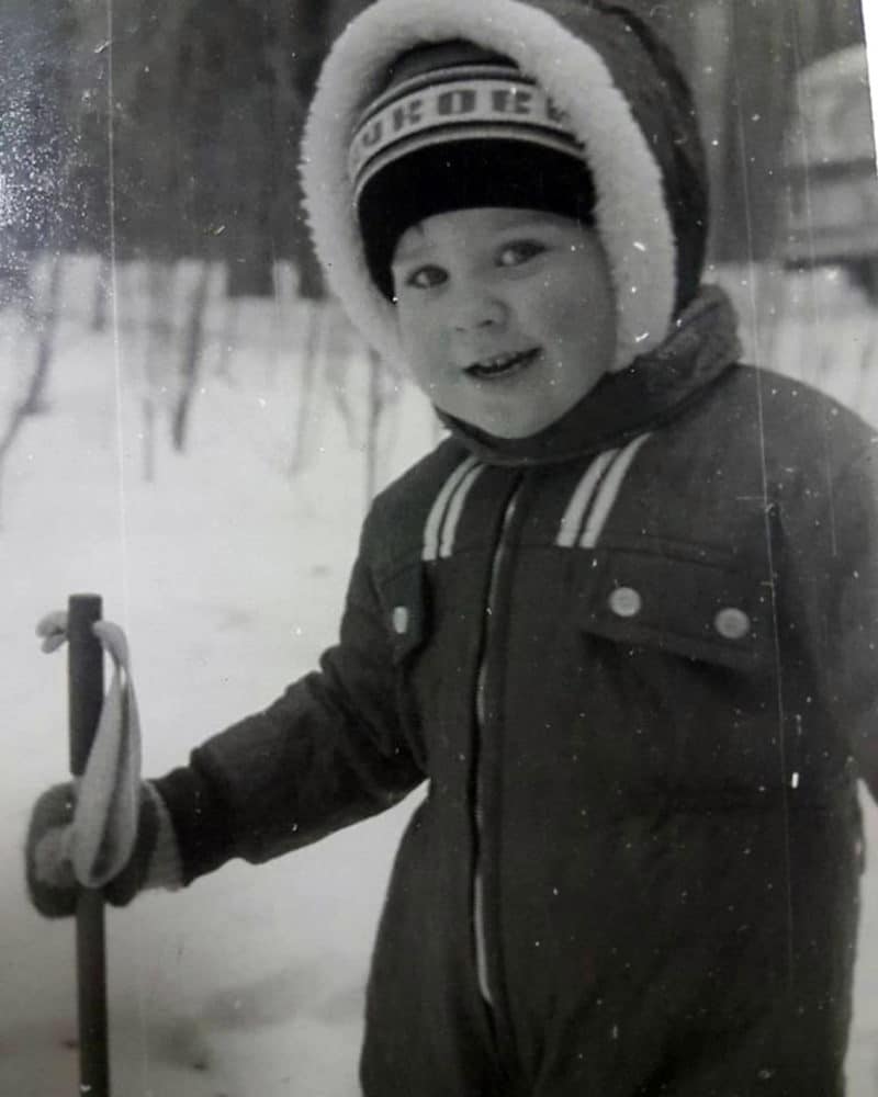 Дмитрий Комаров в детстве