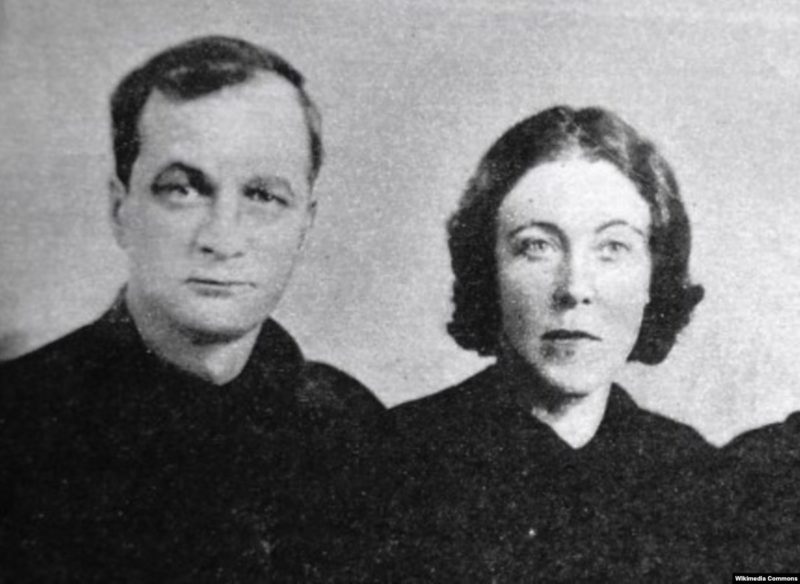 Андрей Платонов с женой Марией Кашинцевой