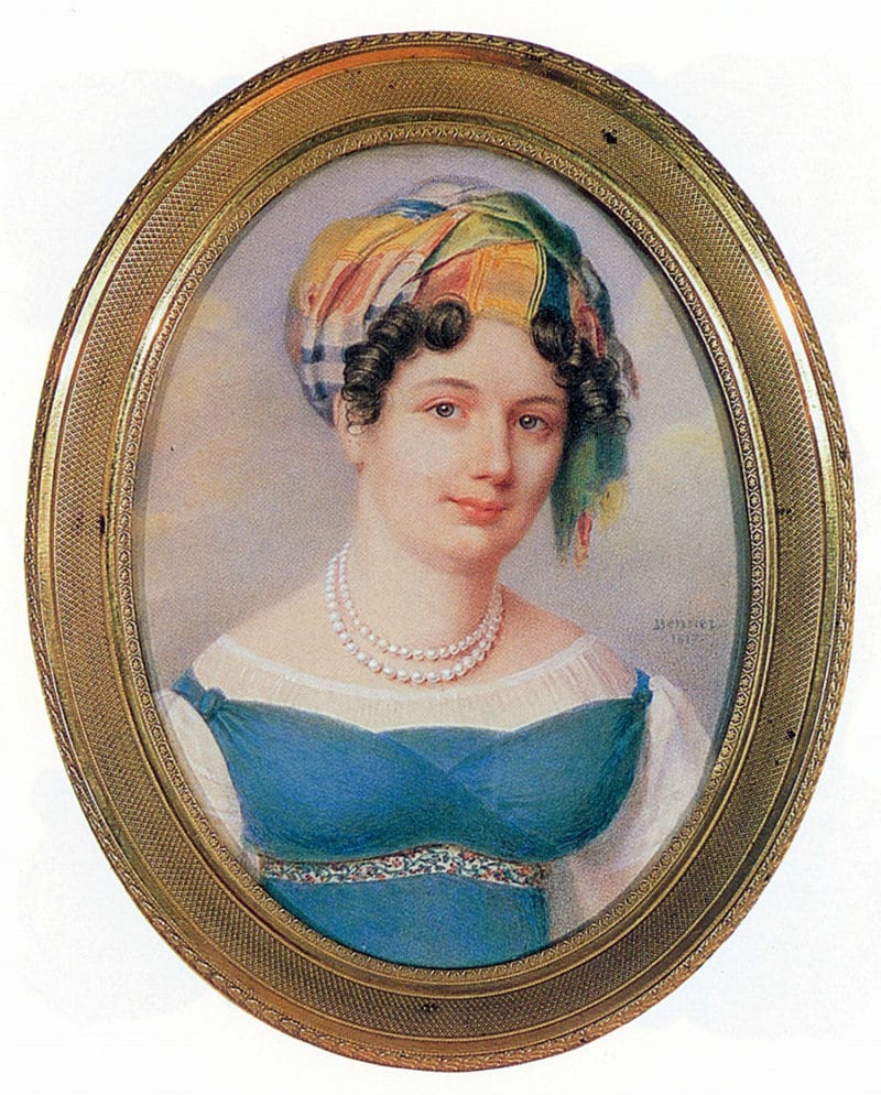 Первая жена Карамзина Елизавета Протасова
