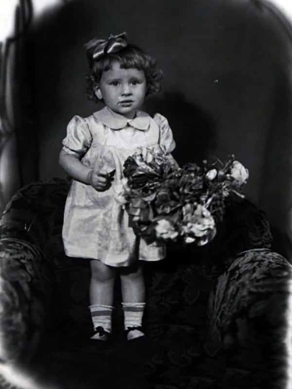 Валентина Толкунова в детстве
