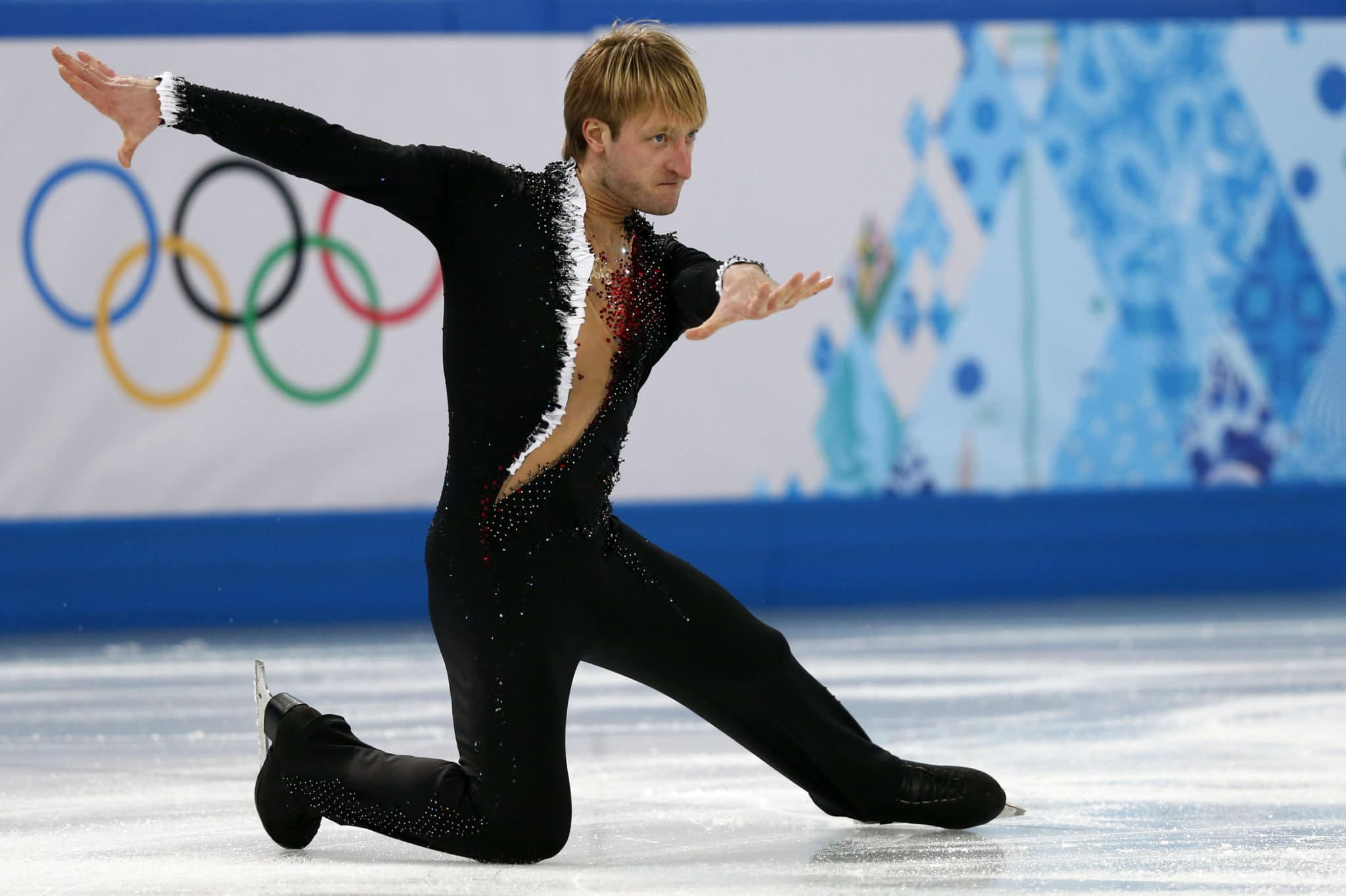 Евгений Плющенко на Олимпиаде в Сочи