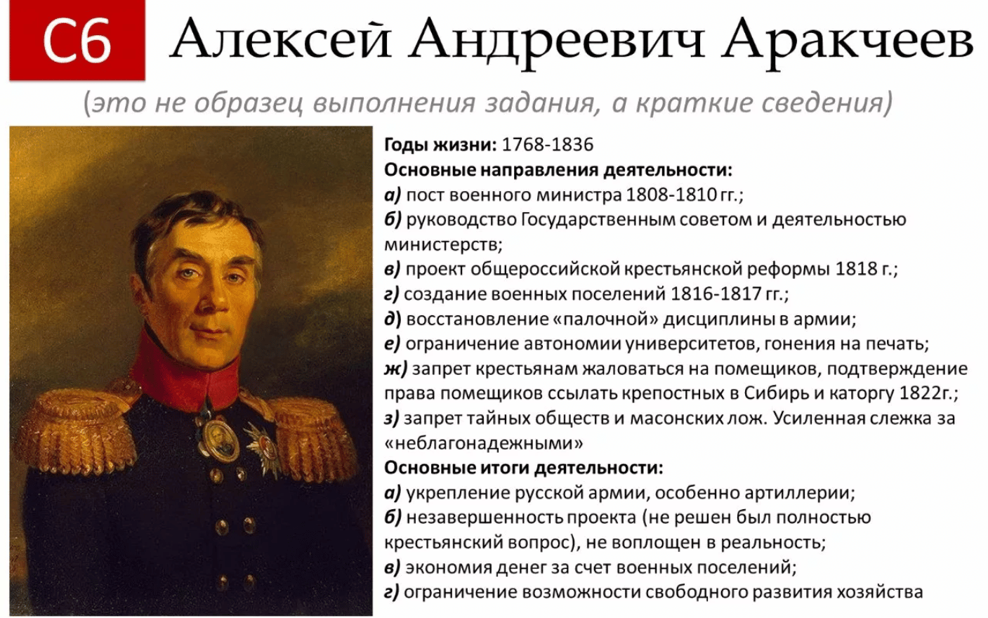 Алексей Андреевич Аракчеев