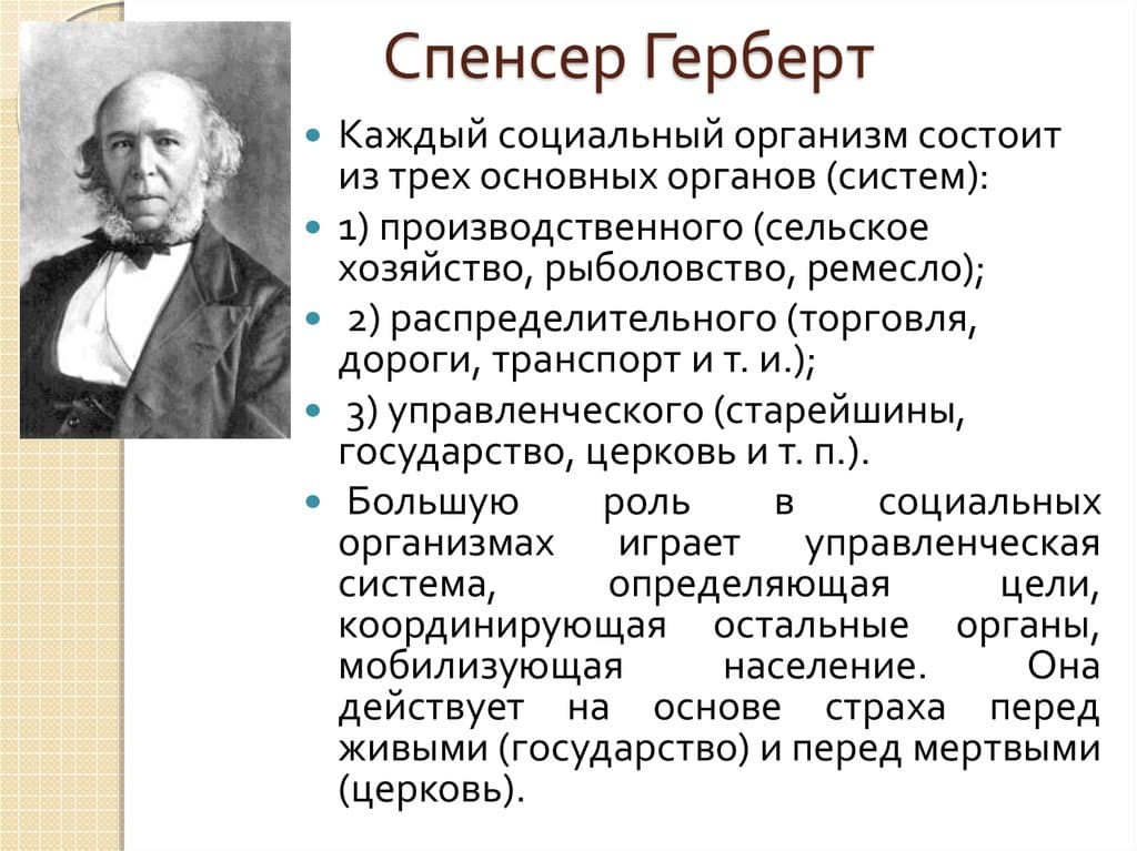 Герберт Спенсер