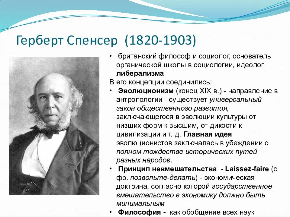 Герберт Спенсер