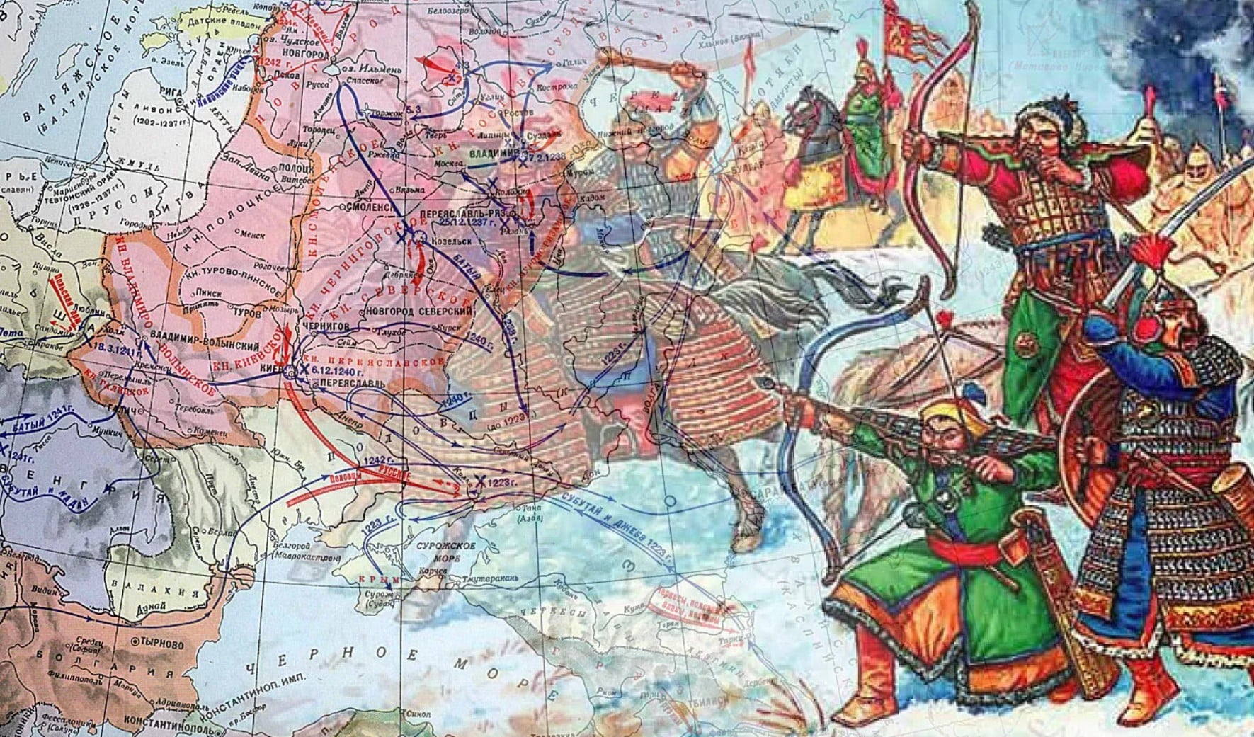 Татаро-монгольское иго и его влияние на Русь