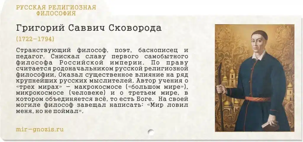 Григорий Саввич Сковорода